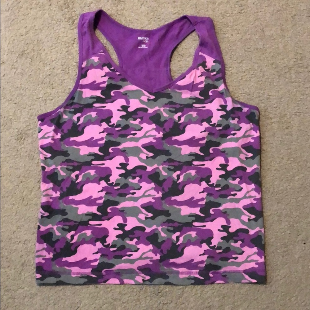 Camo tank top